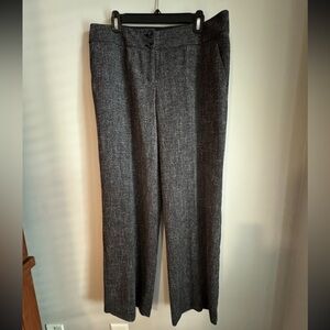 The Limited Women's Gray Tweed Pants Fully Lined Elegant Cassidy Fit